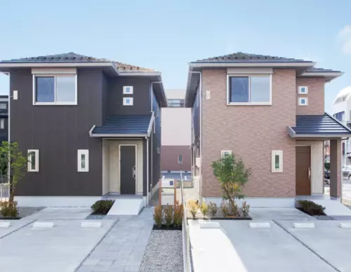 所有地の交換を提案。 分譲住宅の仕様を演出した 上質な戸建て貸家が完成。 の施工イメージ83